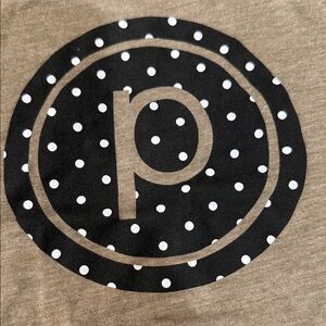 Pure Barre Tan Logo Crewneck Tee